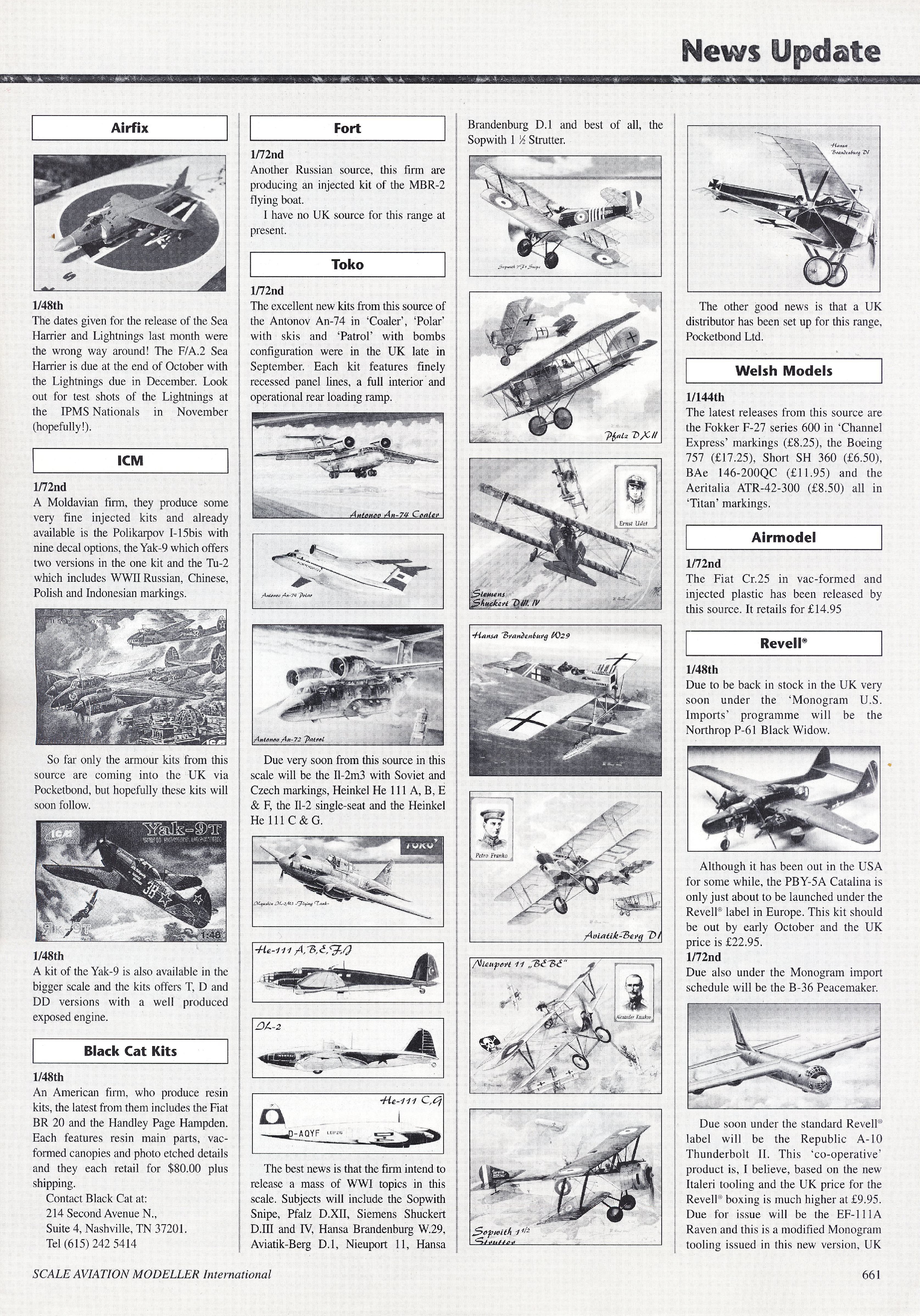 Scale Aviation Modeller International 1997-11